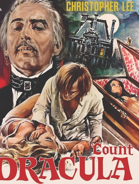 COUNT DRACULA 4K Uhd Bluray Christopher Lee 1970 88 Films New Sealed ...