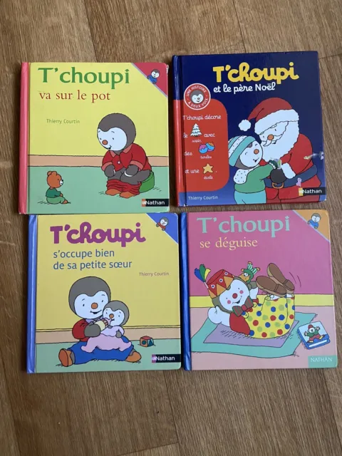 Lot De 4 Livres Enfants Tchoupi Bon État