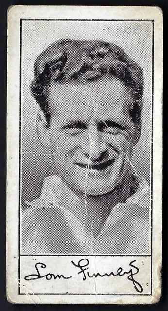 Barratt - Famous Footballers, Series A4 - #33 T Finney, Preston North End