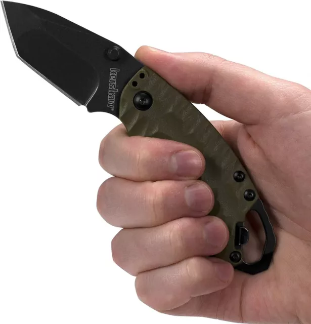 * Kershaw Shuffle II 8750TTANBW Folding Pocket Knife Tan Tanto Linerlock  NIB