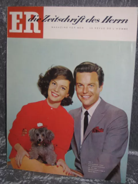 ER - die Zeitschrift des Herrn Nr.11 / 1960 Robert Wagner / Natalie Wood