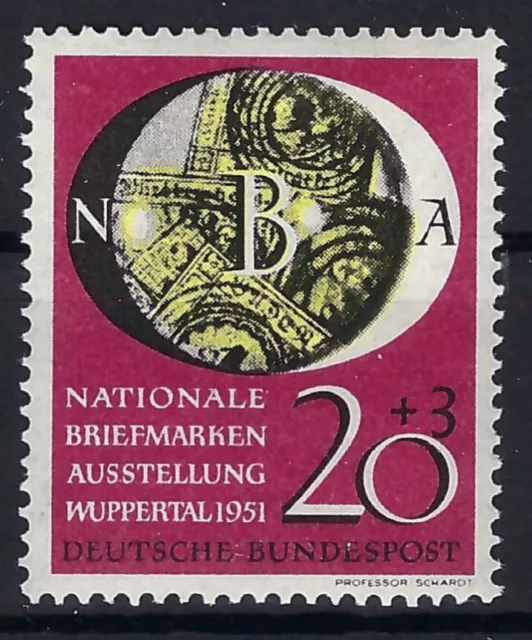 Bund Mi.-Nr.: 142 Nationale Briefmarkenausstellung postfrisch #1087