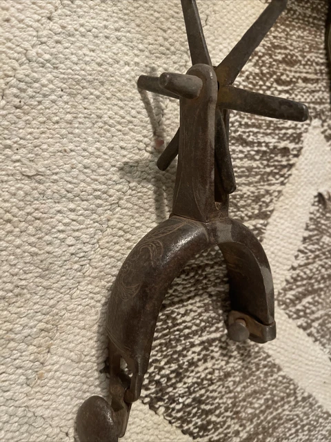 Early Mexican Spur 1800s. Very Heavy.