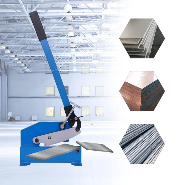 200MM METAL CUTTING Bench Mounted Manual Hand Shear Sheet Cutter ...