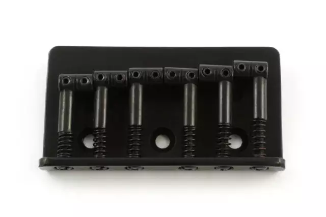 Allparts SB-0190 Non-Tremolo Top Loading Bridge - Black