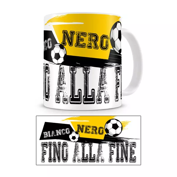 Tazza Juventus Calcio Tifoso Juve Idea regalo Sport Ceramica Mug Colazione