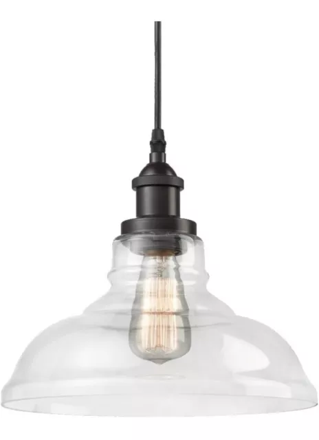 CLAXY ECOPOWER INDUSTRIAL Edison Vintage Style 1 Light Pendant