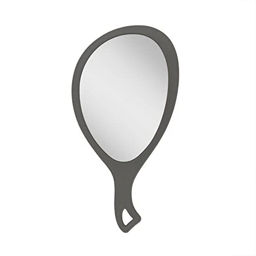 Large Hand Mirror with Handle Salon Mirrors for Hair Stylist, Big Handheld