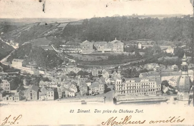 DINANT - Une prise du Château Fort