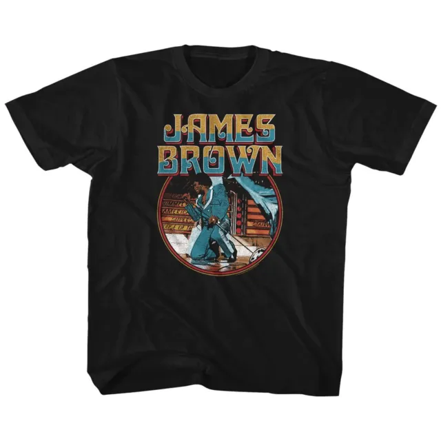 Kids James Brown Kneel Circle Music Shirt
