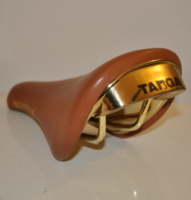 Selle Iscaselle Targa NOS – Vintage Vélo Course Années 70 – Cuir – Pour Eroica