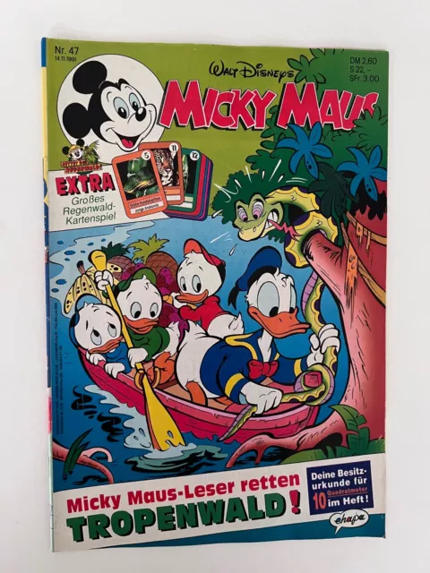 Micky Maus - Walt Disney Comics Nr. 47 | 14.11.1991