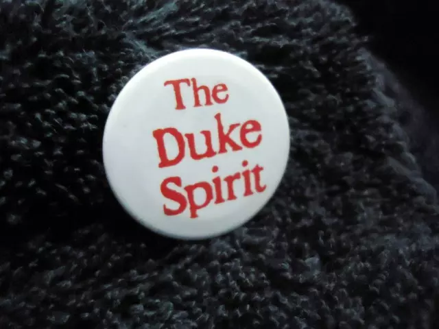 Very Rare The Duke Spirit 1" Button Pin Badge With The Band Name As New Original