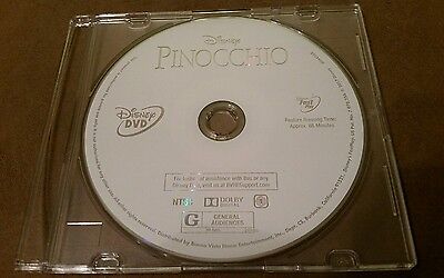 Brand New 2017 Walt Disney Signature Collection Pinocchio Regular Dvd Disc Only