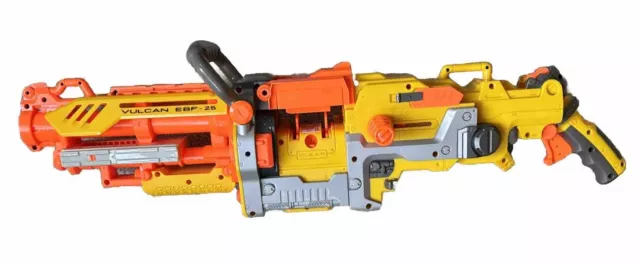 NERF Vulcan EBF-25 Dart Blaster Gun Tested