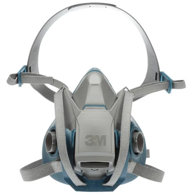 3M 6502QL 49490 Quick Latch Rugged Comfort Half FACE MASK Reusable Respirator MD