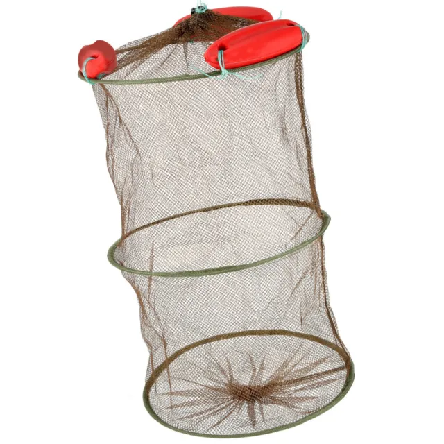 Fishing Cage Fishing Basket Collapsible Bucket Bag Fish Bait Trap For  Fisherman To Hold To Keep Fishes Minnows Shrimps Lobsters Crab Fishing Net,  Fold