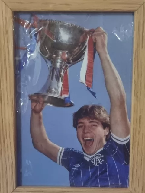 Glasgow Rangers Legend Ally McCoist Stampa incorniciata 2