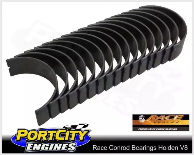 Race Series Conrod Bearing set Holden V8 304 5.0L 355 EFI Engines ACL 8B2356H