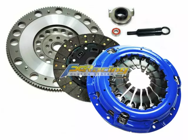 FX STAGE 2 CLUTCH KIT+CHROMOLY FLYWHEEL for 06-17 SUBARU IMPREZA WRX EJ255 FA20F