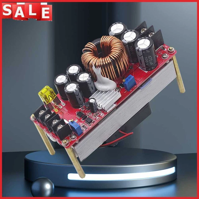 BOOST CONVERTER 1800W 30A DC-DC Step Up Module DC10-60V 12-90V Voltage ...