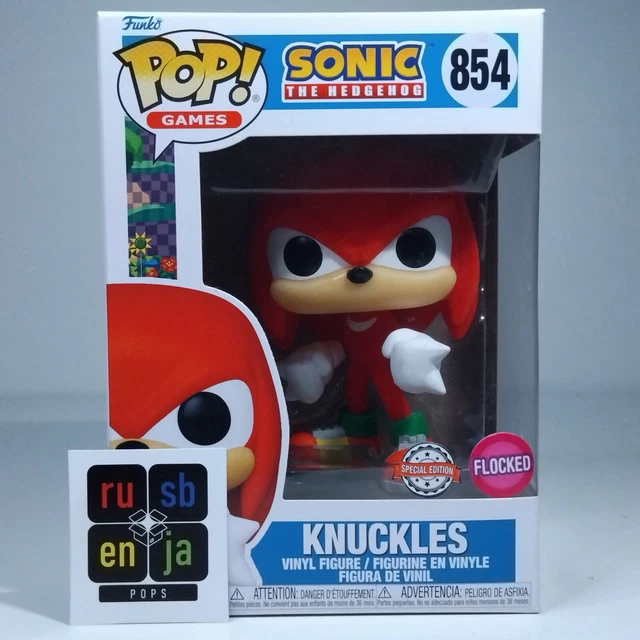 Funko Pop! Sonic - Knuckles Chasseur De Trésors - Figurine Vinyle 9.5cm - Collection Officielle