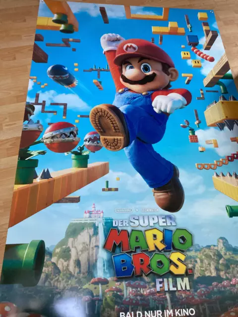 Banner * XXL-Kinoplakat * The Super Mario Bros. - Der Film * 152 x 244 cm * 2023