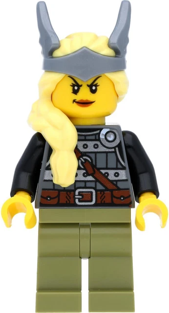 LEGO Viking Warrior Female Creator Minifigure with Diadem & Spear 31132 vik039