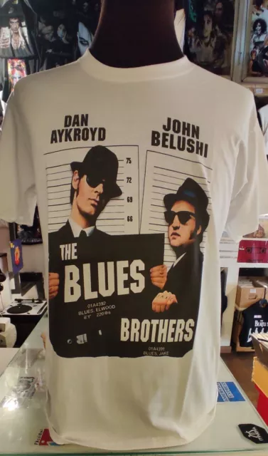 T-SHIRT " Blues Brothers  " - STAMPA DIGITALE / Fruit of the Loom -