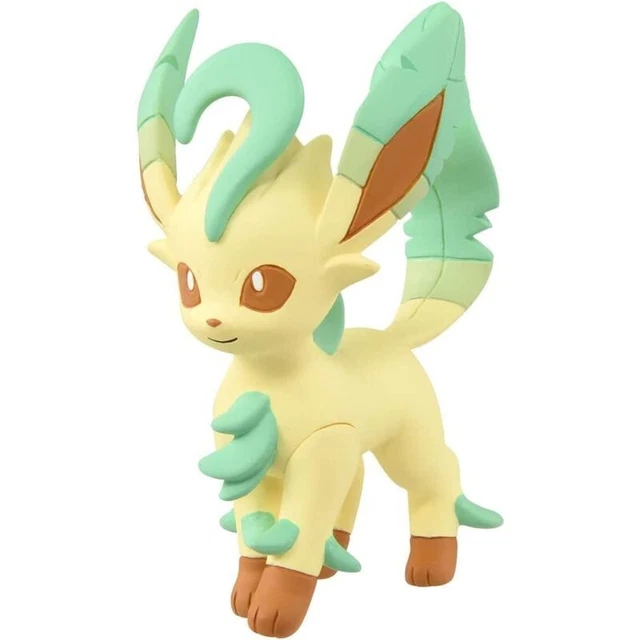 Pokemon Moncolle Leafeon Figura Giappone Ufficiale