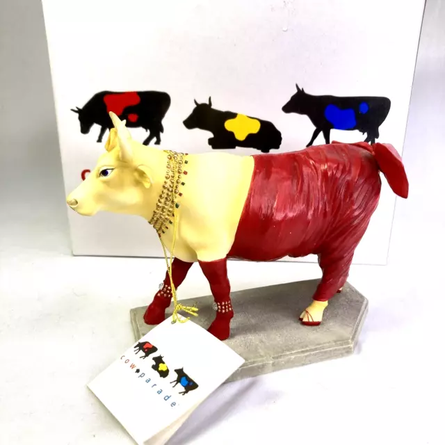 Cow Parade DIAMONDS ARE A COWS BEST FRIEND #9122 Hand Numbered 0893 with Box