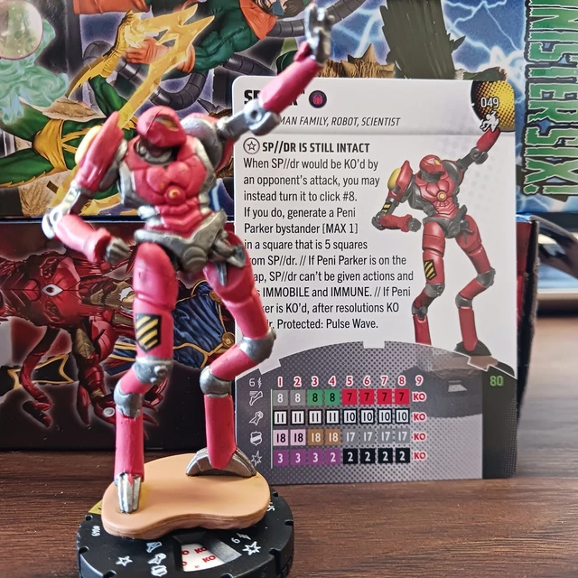 Marvel Heroclix SP DR - 049 - SUPER RARE Spider-Man Beyond Amazing
