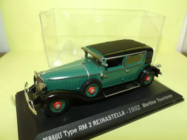RENAULT TYPE RM 2 REINASTELLA 1932 Vert NOREV Collection M6 1:43