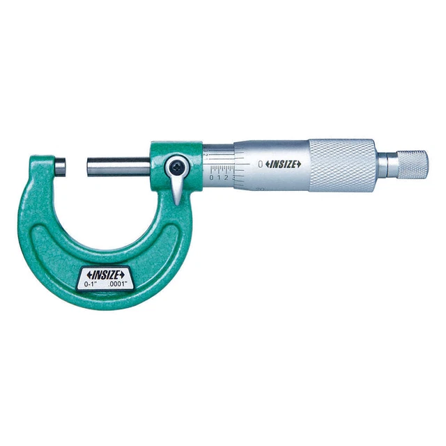 INSIZE 3203-1FA Outside Micrometer,Lock Nut Type