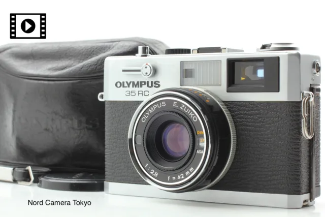 Video [Near MINT Case] Olympus 35 RC Rangefinder Film Camera 42mm F/2.8  JAPAN