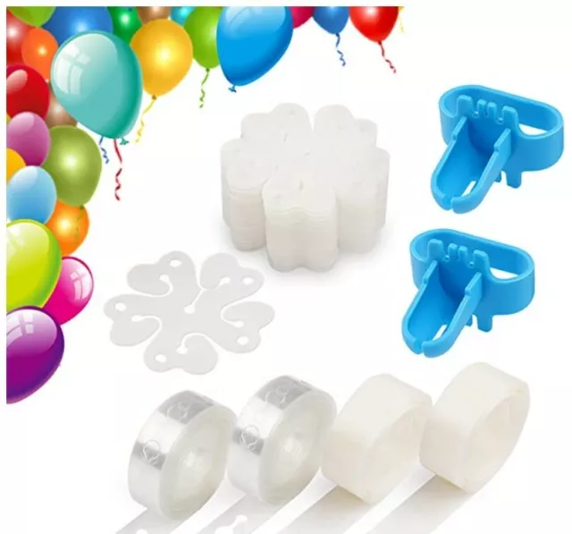 Kit de tiras para decoración de globos para guirnalda de arco de 32 pies
