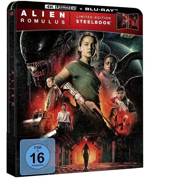 ALIEN - ROMULUS - 4K Ultra HD Steelbook Limited Edition - NEU & OVP EUR ...