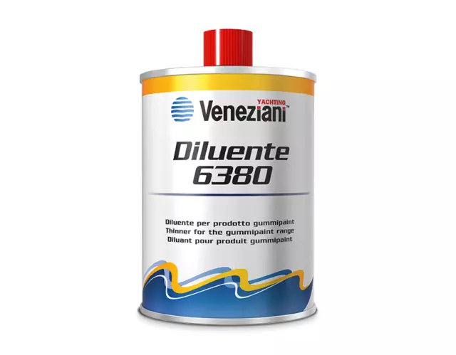 Veneziani Diluente 6380 Per Gummipaint Antivegetativa E Smalto 0,5 Lt.