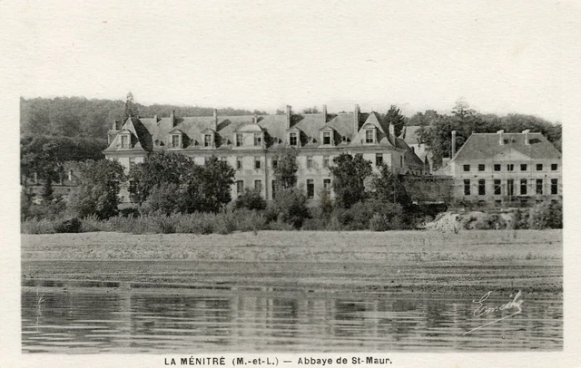 *29787 cpa La Ménitré - Abbey of St Maur