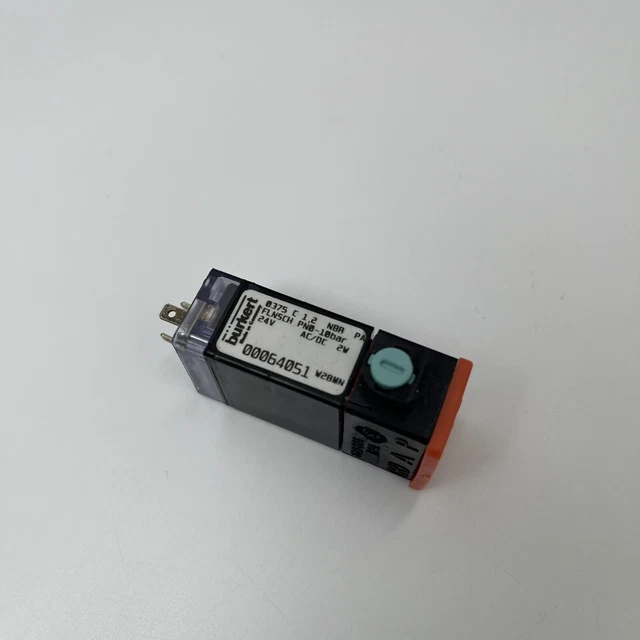 BURKERT EASY FLUID CONTROL SYS 0375-C1.2-NBR FLNSCH PN0-10bar P/N 00064051 Nuovo