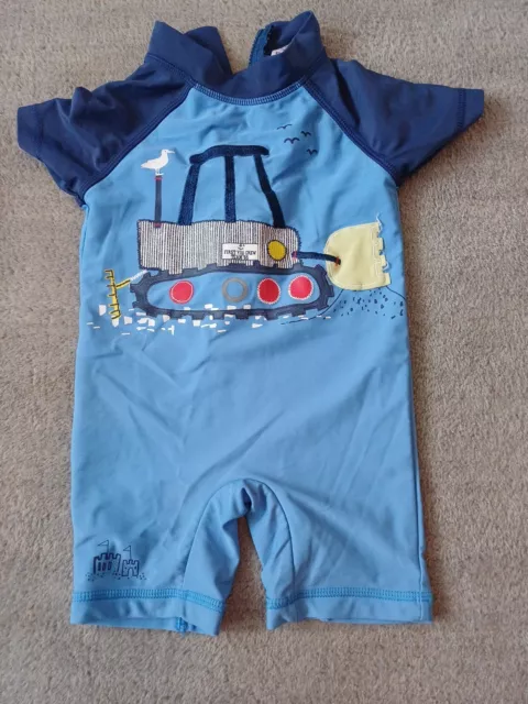 Next Baby Boys 12-18 Months Swimming Cover Up Spf 50+