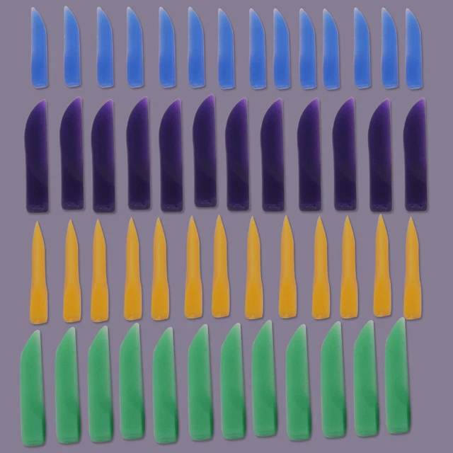350X Dental Disposable Plastic Diastema Wedges Interdental Composite Kit 4 Color