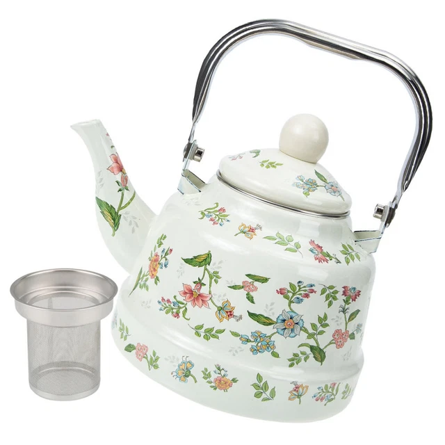 Kitchen Enamel Enamel Coffee Kettle for Friends Kitchen