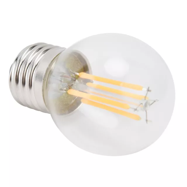 Lamp Bulb 6Pcs E27 Bulb Glass Warm Light Energy Saving For Office For Indoor