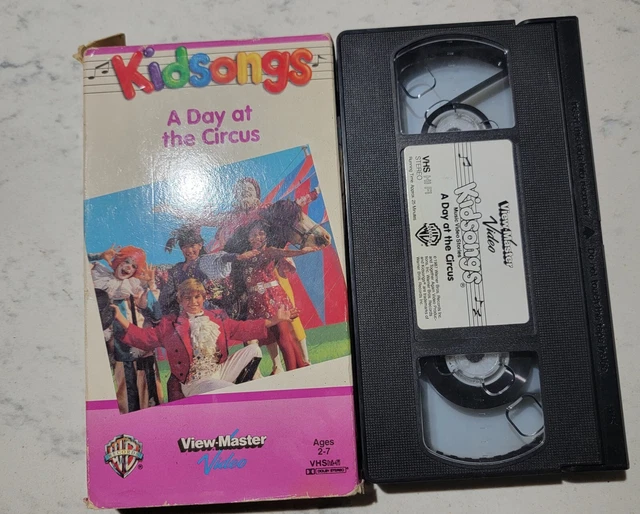 KIDSONGS - A Day at the Circus VHS Tape £3.78 - PicClick UK