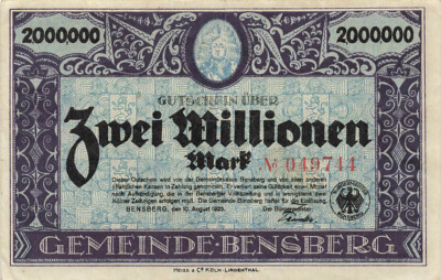 BST Elberfeld Ville Bst 5 Milliards Mark A 