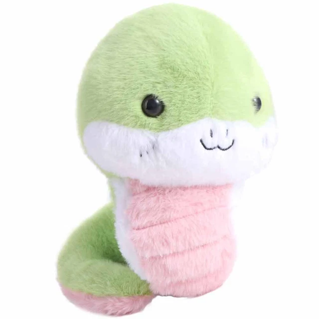 STUFFED DOLL LITTLE Snake Plush Toy Cartoon Plush Animal Doll Children ...