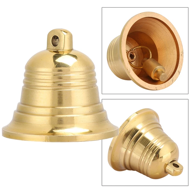 Chinese Feng Shui Bell Copper Wealth Safe Peace Lucky Ornament Buddhist REL