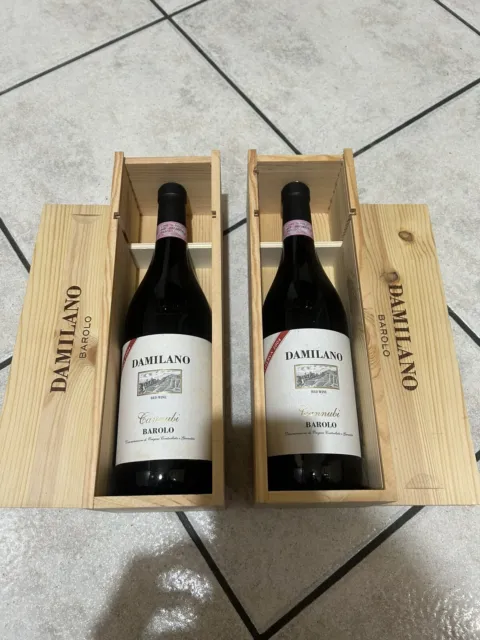 2 Bottiglie Barolo Damilano "Cannubi" Docg Riserva 2004