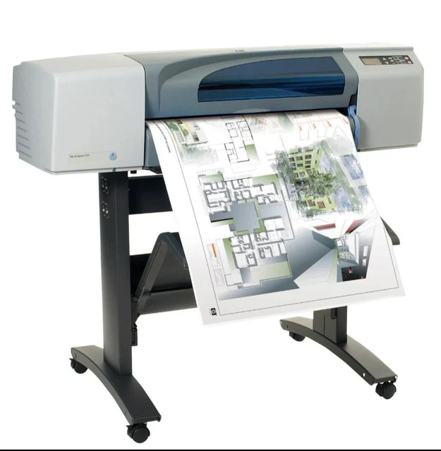 HP Designjet 500 Plus Plotter Großformatdrucker C7770F